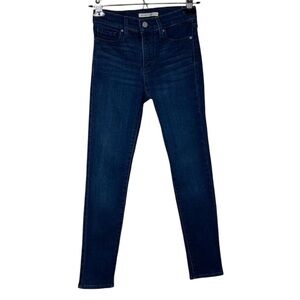 J Brand Olympia Skinny Jeans Jeggings Dark Wash Denim Size 25